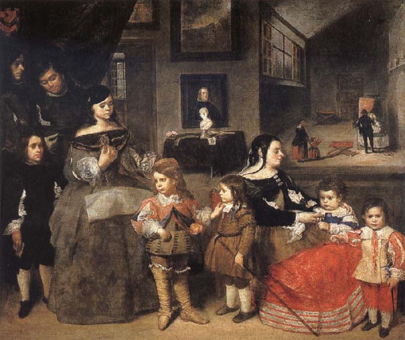 MAZO, Juan Bautista Martinez del The Artist-s family oil painting image